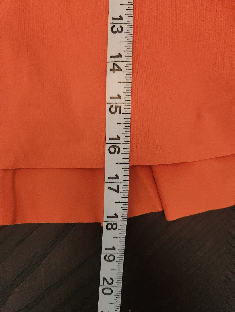 HALARA Orange Athletic Skort with Built-In Shorts - Picture 8 of 10